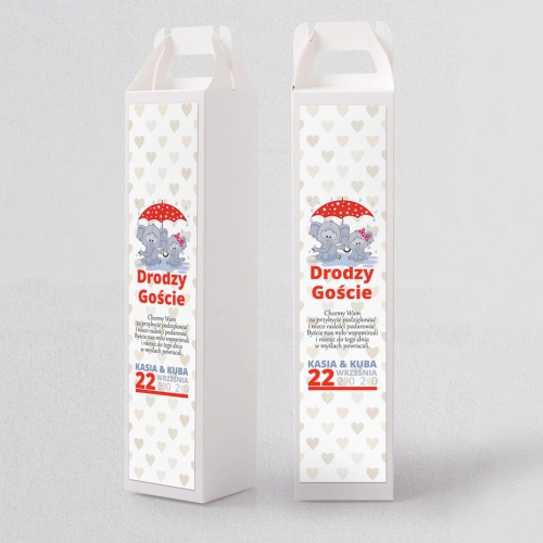 Pudełko na alkohol Uroczy Deszcz Motyw 9