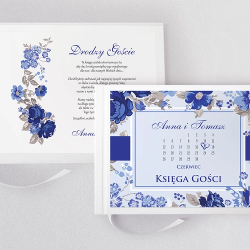 Księga Gości Weselnych Nasz Dzień Motyw 1