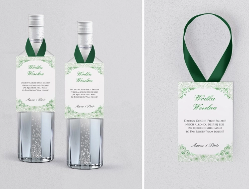 Zawieszka na alkohol Ornaments - Motyw 12