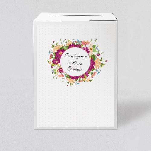 Pudełko na koperty i pieniądze Radosny Dzień Motyw 5