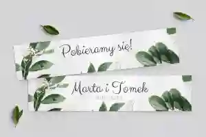 Tablice Rejestracyjne 2 szt. - Soft Motyw 1