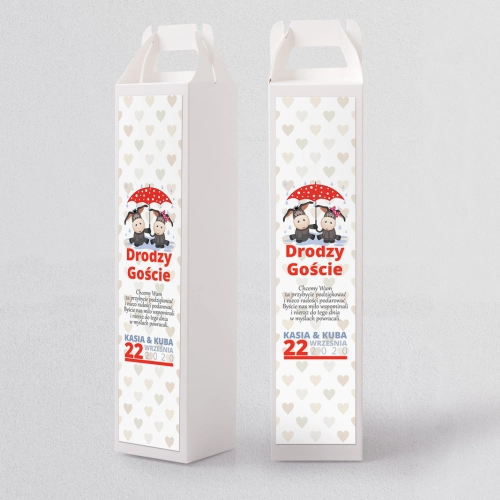 Pudełko na alkohol Uroczy Deszcz Motyw 7