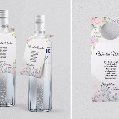 Zawieszka na alkohol oczko Amelia - Motyw 2