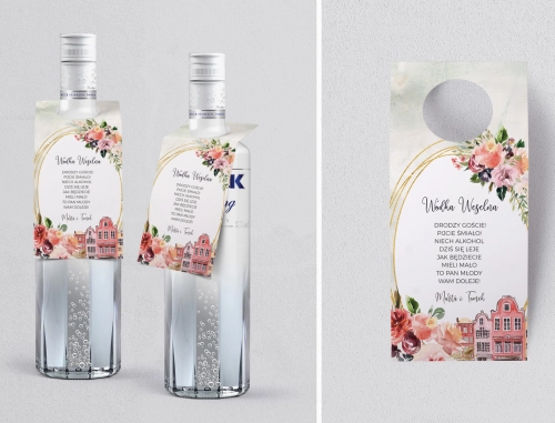Zawieszka na alkohol oczko Spring Love Motyw 5
