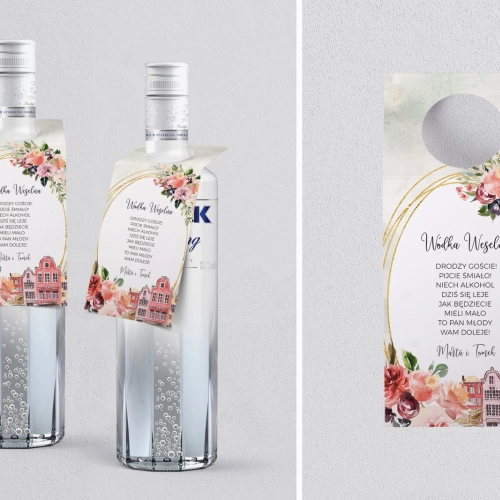 Zawieszka na alkohol oczko Spring Love Motyw 5