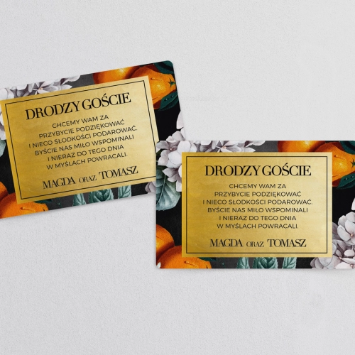 Naklejki na ciasto weselne Amore - Motyw 2