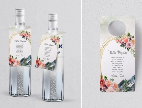 Zawieszka na alkohol oczko Spring Love Motyw 6