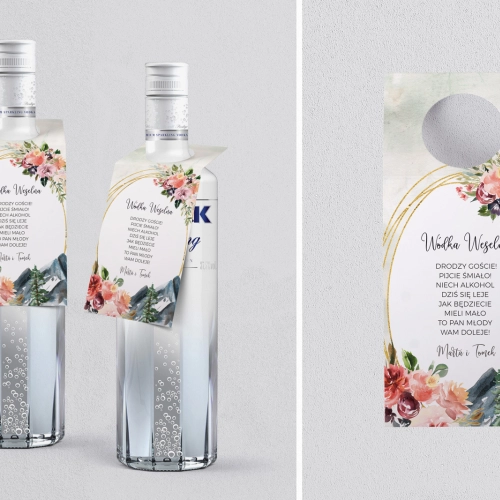 Zawieszka na alkohol oczko Spring Love Motyw 6