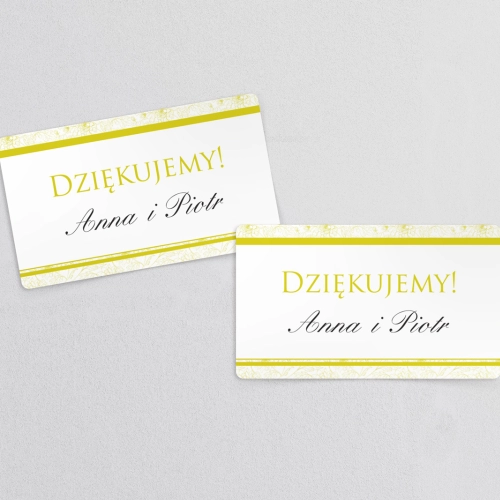 Naklejki na słoiczki weselne Ornaments - Arkusz 21 szt Motyw 11