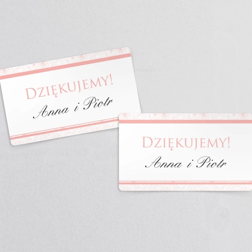 Naklejki na słoiczki weselne Ornaments - Arkusz 21 szt Motyw 5