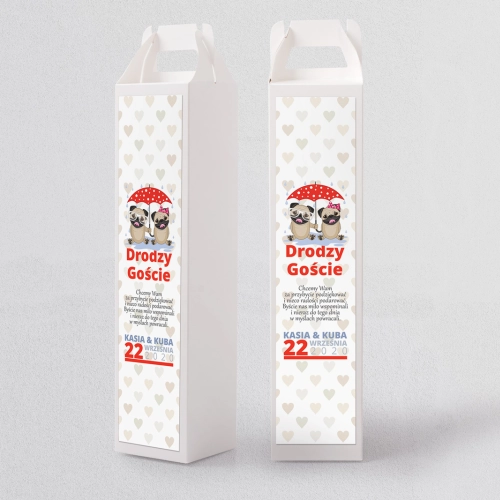 Pudełko na alkohol Uroczy Deszcz Motyw 6