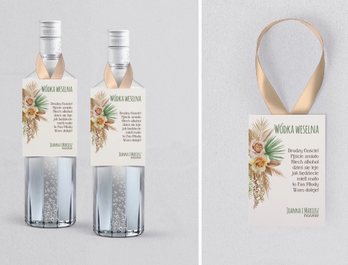 Zawieszka na alkohol Boho - Motyw 1