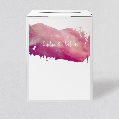 Pudełko na koperty i pieniądze Stylish Motyw 11