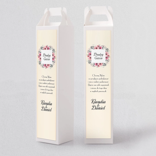 Pudełko na alkohol Love Motyw 2