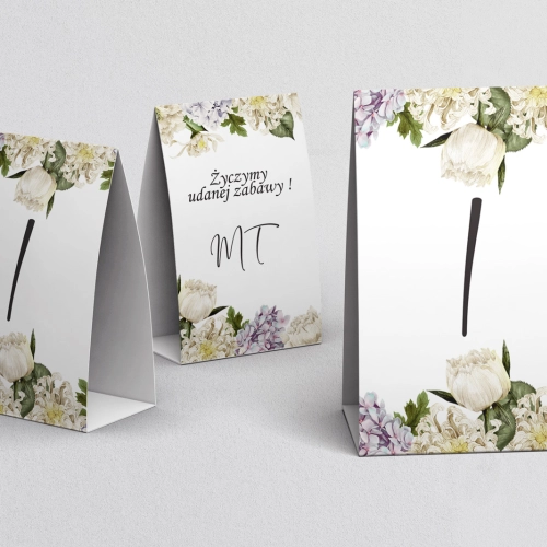 Numerki na stół Ofelia Motyw 2