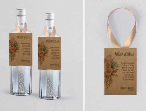 Zawieszka na alkohol Boho - Motyw 2
