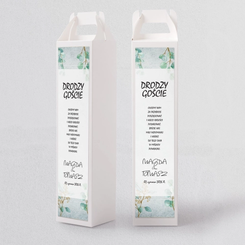 Pudełko na alkohol Mgiełka Motyw 5