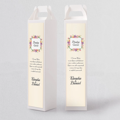 Pudełko na alkohol Love Motyw 7