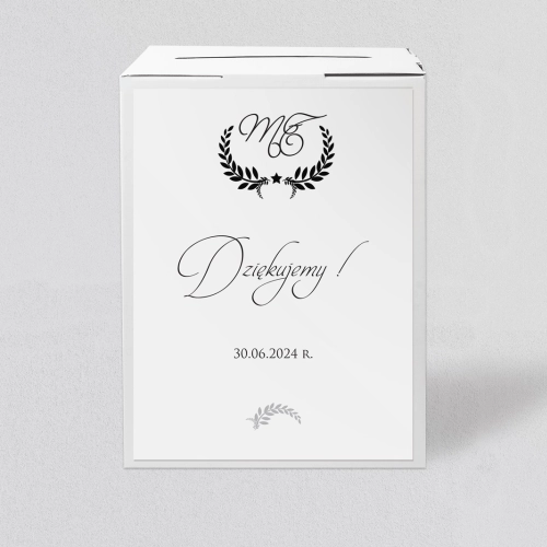 Pudełko na koperty i pieniądze Alloro - Motyw 3