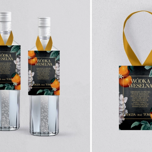 Zawieszka na alkohol Amore - ramka - Motyw 2