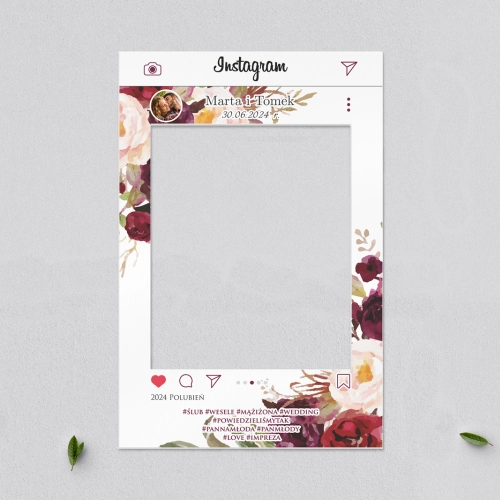 Ramka do zdjęć - Instagram Fabello Motyw 2