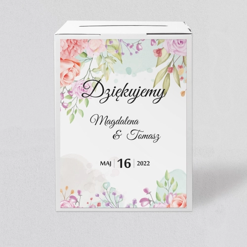 Pudełko na koperty i pieniądze Amelia - Motyw 2