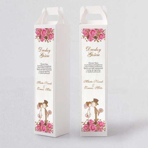 Pudełko na alkohol Naturalna Miłość Motyw 12