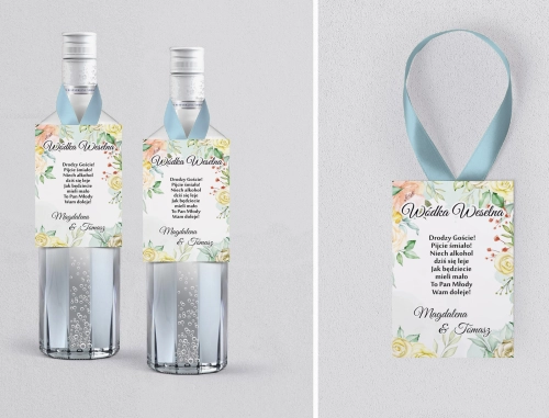 Zawieszka na alkohol Amelia - Motyw 1