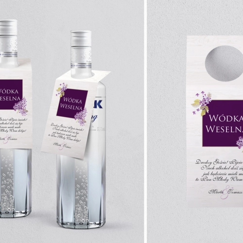 Zawieszka na alkohol oczko Biała Stodoła - Motyw 1