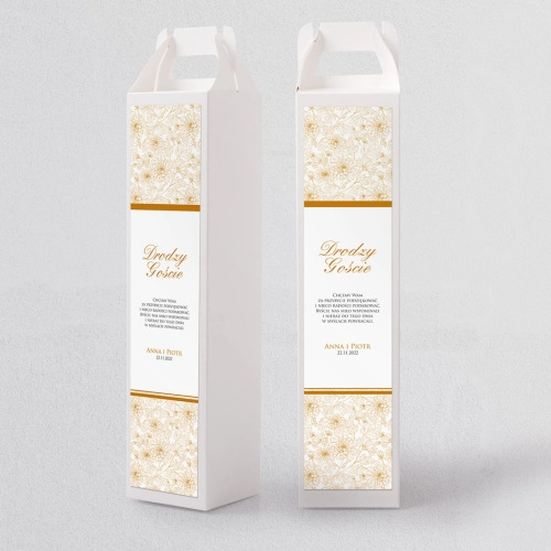 Pudełko na alkohol Ornaments Motyw 3