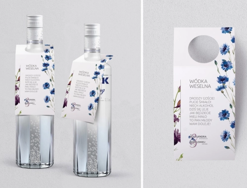 Zawieszka na alkohol oczko Lea Motyw 1
