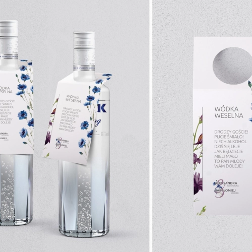 Zawieszka na alkohol oczko Lea Motyw 1