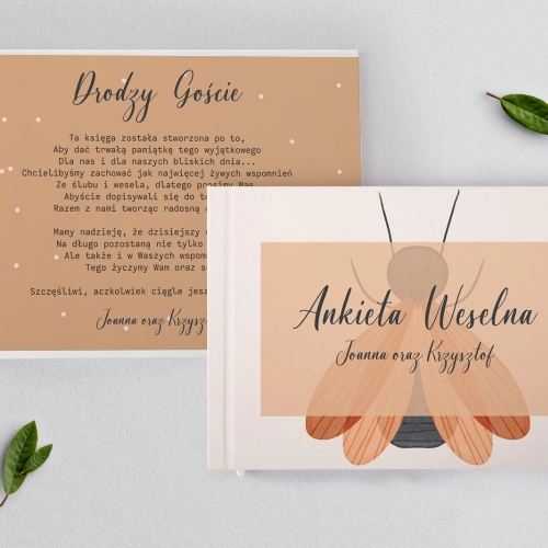 Ankieta Weselna - Butterflies - Motyw 2