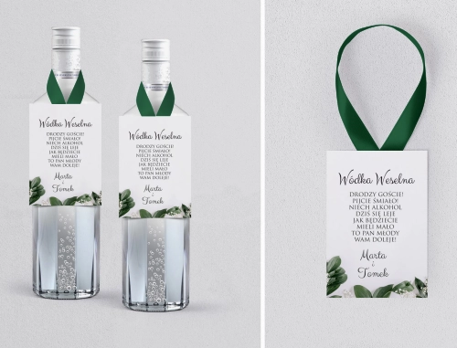 Zawieszka na alkohol Soft - Motyw 1
