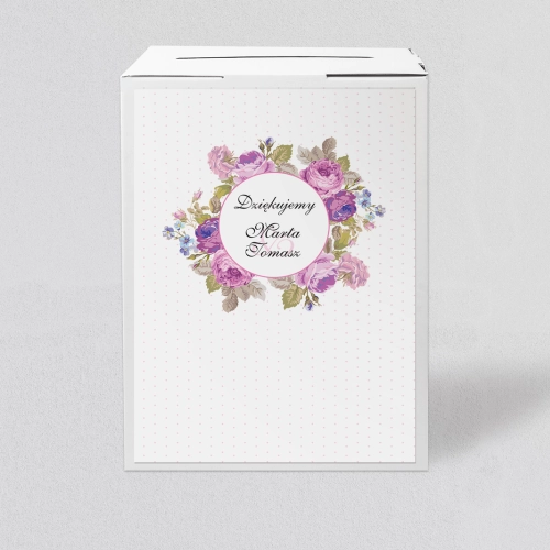 Pudełko na koperty i pieniądze Radosny Dzień Motyw 1