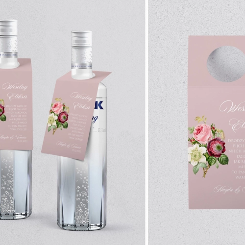 Zawieszka na alkohol oczko Bella - Motyw 3