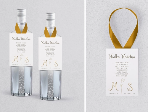 Zawieszka na alkohol Fiori - Motyw 4