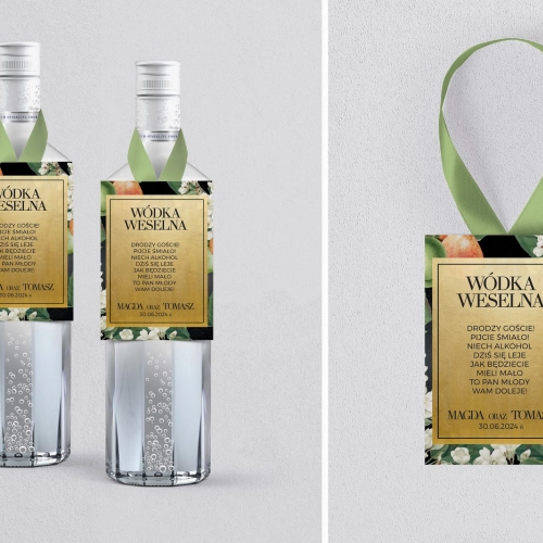 Zawieszka na alkohol Amore - ramka - Motyw 4