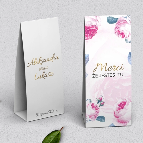 Podziękowanie Merci - Pudełeczko Dream Motyw 3