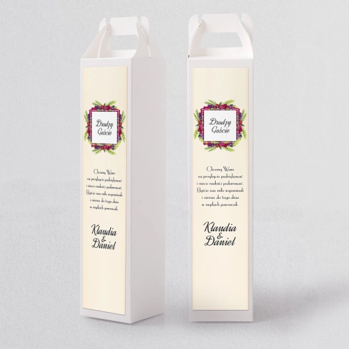 Pudełko na alkohol Love Motyw 18