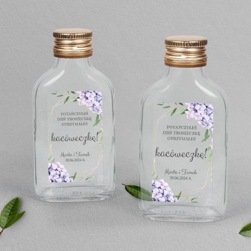 Buteleczka - Piersiówka Flowers & Frame Motyw 1
