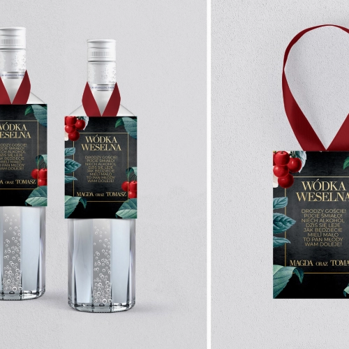 Zawieszka na alkohol Amore - ramka - Motyw 1