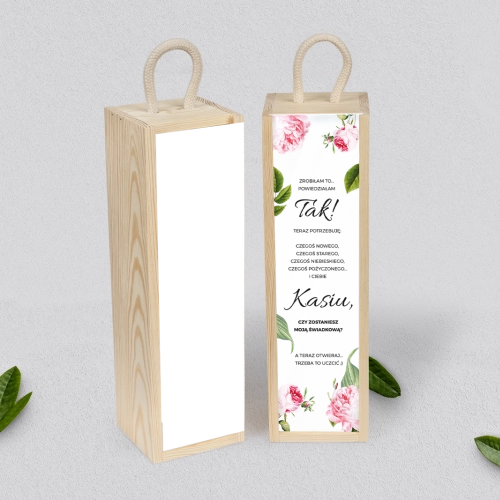 Prośba o Świadkowanie - SNW Akryl naturalna Dream Motyw 2