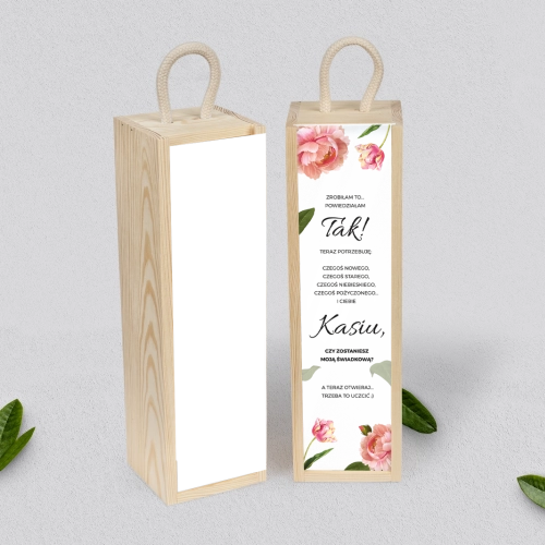 Prośba o Świadkowanie - SNW Akryl naturalna Dream Motyw 6