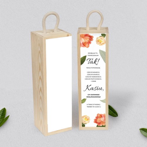 Prośba o Świadkowanie - SNW Akryl naturalna Dream Motyw 5