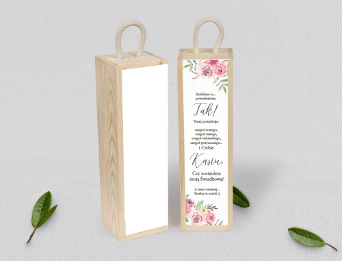 Prośba o Świadkowanie - SNW Akryl naturalna PasteLove Motyw 2