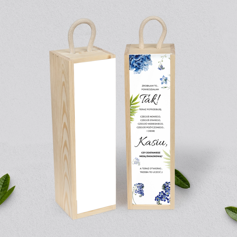 Prośba o Świadkowanie - SNW Akryl naturalna Dream Motyw 4