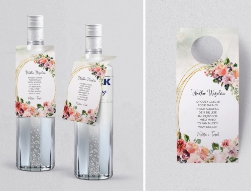 Zawieszka na alkohol oczko Spring Love Motyw 2