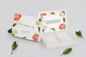 Pudełko na obrączki prostokątne białe - Dream Motyw 5