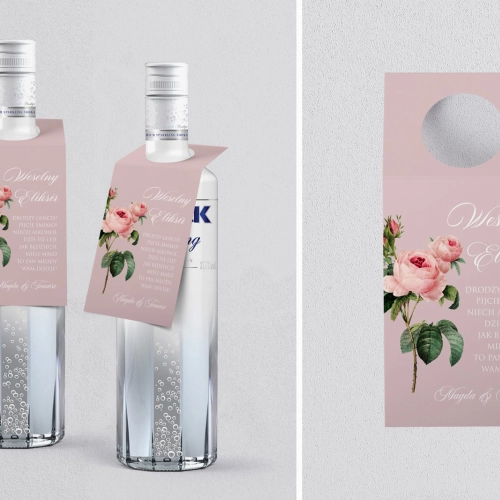 Zawieszka na alkohol oczko Bella - Motyw 1